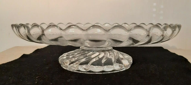COUPE CRISTAL SUR pied Métal argenté Chérubin Ange Putto Angel TBEtat
