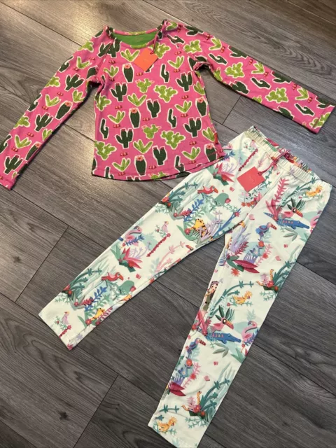 Oilily Girls Age 6-7 Leggings And Top Outfit Bundle BNWT