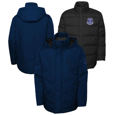 Everton Kid's Football Jacket (Size 4-5y) Hybrid 2 In 1 Logo Top - New