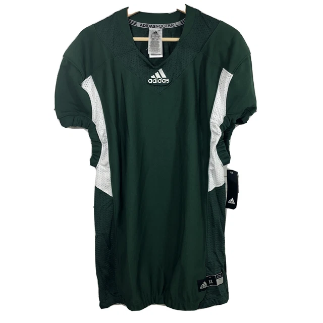 NWT Adidas Techfit Hyped Football Jersey Green AZ4673 Men's Size XL