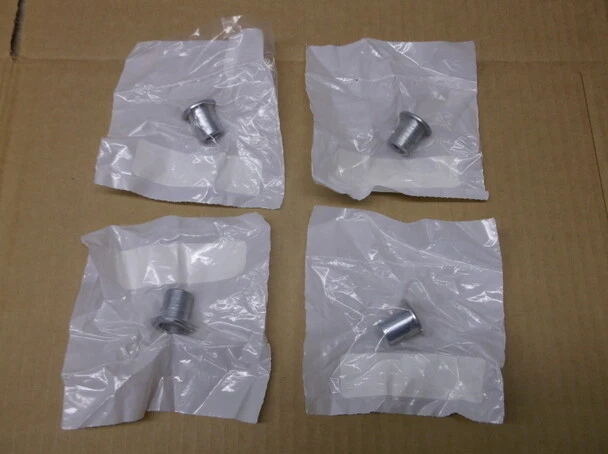 Lot of 40 Metal Gas Tank Sleeves for Mounting Gas Tanks on Choppers - NEW!