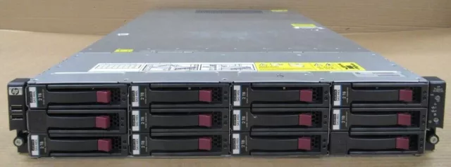 HP ProLiant DL180 G6 2U Rack Server Xeon E5620 @2.40GHz 8GB RAM 12x 1TB