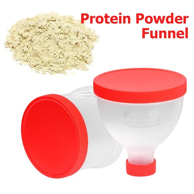 Agitatore proteico bottiglia d'acqua portatile bottiglie palestra partner imbuto proteico in polvere