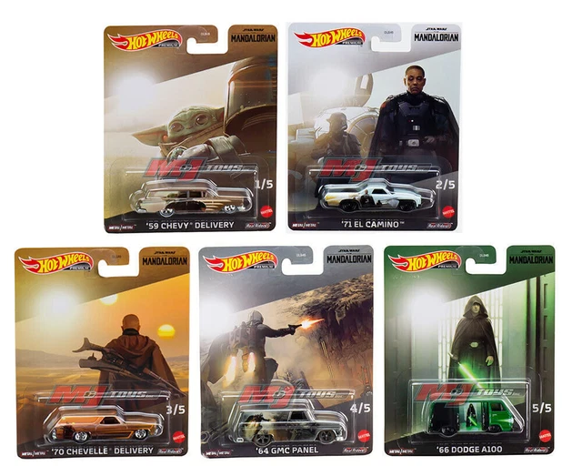 Hot wheels 1/64 🇨🇵 boulevard 2023 Set Complète 5/5 Réal Riders Vwpanel,ford