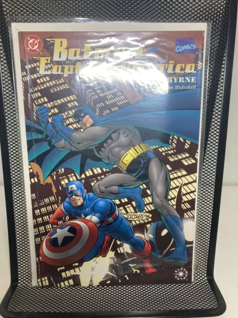 Batman and Captain America #1 (9.6) John Byrne TPB Marvel DC Elseworlds 1996 VF