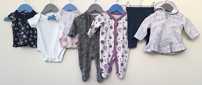 Baby Girls Bundle Of Clothing Age 0-3 George Baby K TU Mothercare Next