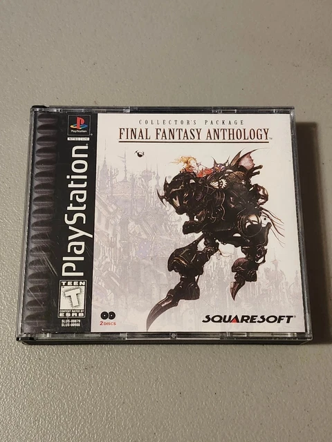 Jeu Final Fantasy Anthology Sur PlayStation 1 (PS1) - Boîte, Pas De Notice