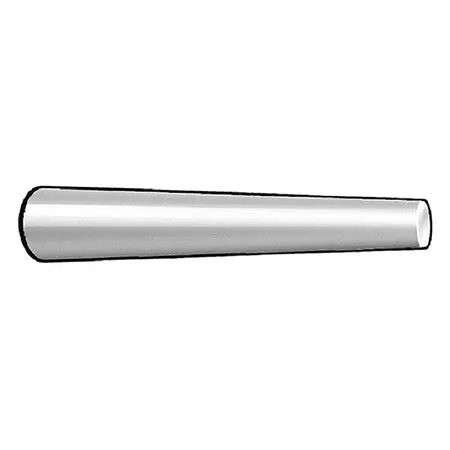 Zoro Select U39000.156.0087 Taper Pin,Standard,Steel,#0 X 7/8,Pk25