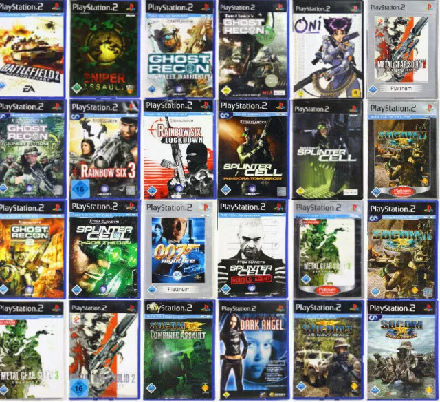 PS2 Playstation 2 Adventure Shooter Crash JAK Ratchet Spielesammlung Auswahl