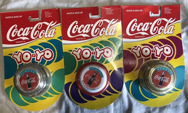 Brand New Sealed Coca-Cola Jack Russell Professional Yo-Yo’s