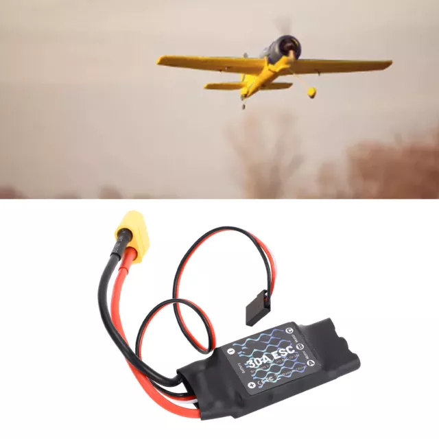 Controlador de velocidad sin escobillas 30A ESC con enchufes XT60 de 3,5 mm para ala fija de radiocontrol A .g