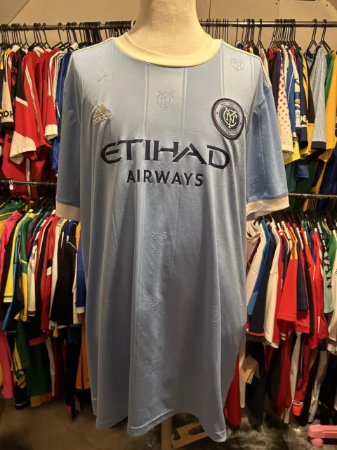 New York City FC Home Football Shirt 2021/2022 MLS - Adidas