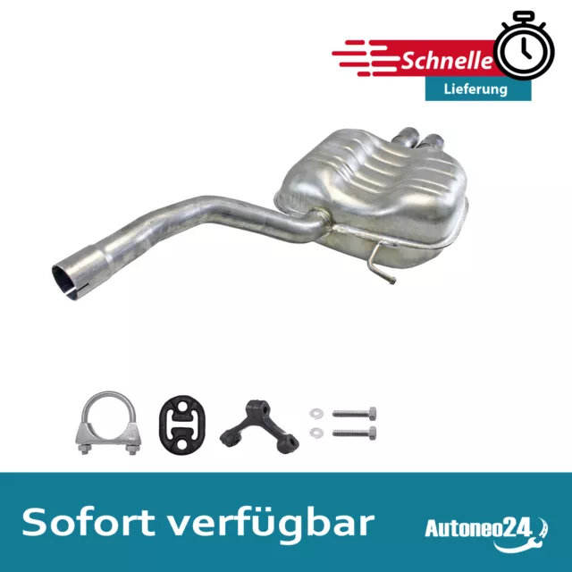 Endschalldämpfer für VOLKSWAGEN PASSAT Stufenheck/ Variant / CC 1.8/2.0 Auspuff