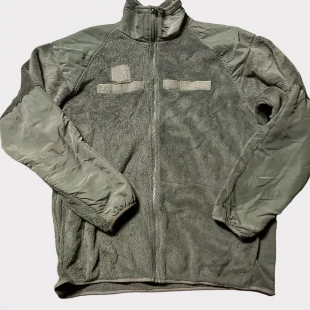 USGI Gen III Cold Weather Fleece L3 Thermal Jacket Foliage Green  LARGE REG NWOT