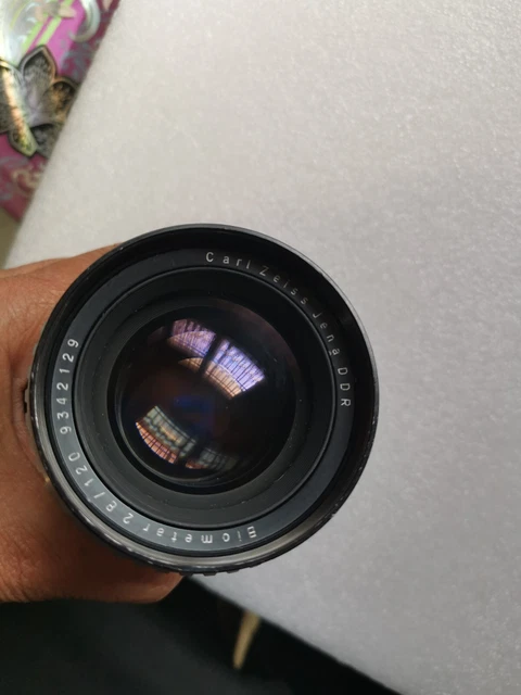 Objectif Tessar Carl Zeiss Jena 210 Mm - Barillet Revêtu - Verre Propre - Extrêmement Rare