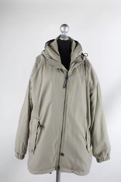 Jack Wolfskin beige-graue Outdoork-Jacke Gr.M „Texapore“ Top Zustand