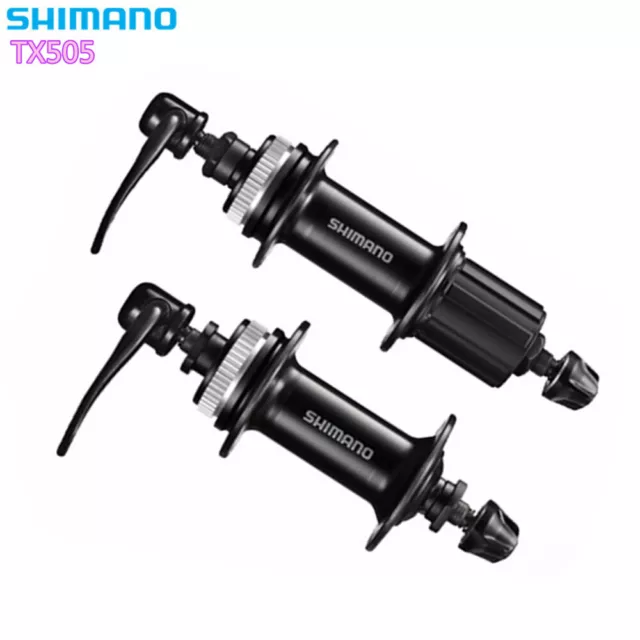 Shimano Tourney FH-TX505 8/9/10Speed Hub Centre Lock Disc 32 Holes with Skewer