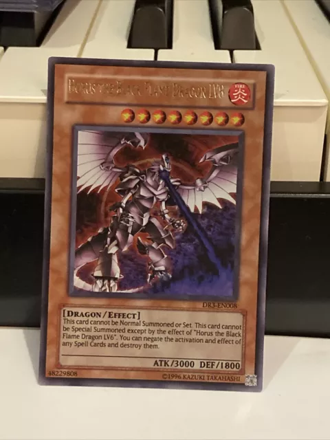 SOD-EN008U Horus the Black Flame Dragon LV8 – ULTIMATE RARE - Soul of the  Duelist  Trading Card Mint - Yugioh, Cardfight Vanguard, Trading Cards  Cheap, Fast, Mint For Over 25 Years