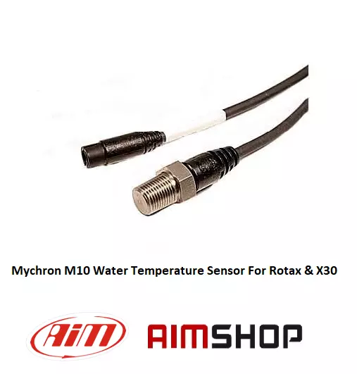 AIM MyChron4 / MyChron5 / Mychron5 2T Kart M10  Water Temp, Temperature Sensor