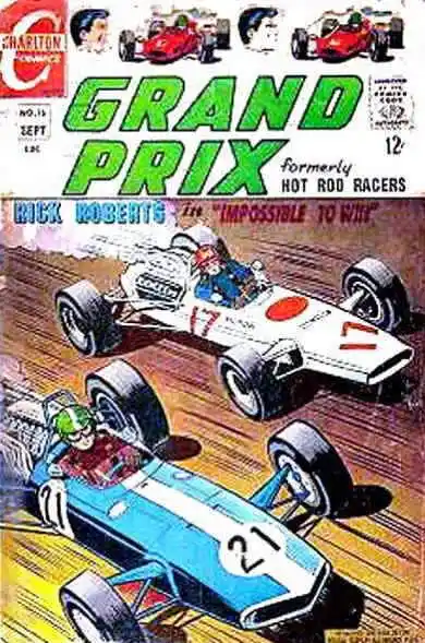 Grand Prix #16 FN; Charlton | Hot Rod Racers - we combine shipping