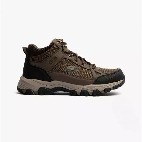 SKECHERS MENS Leather/Synthetic Activewear Lace-Up £77.00 - PicClick UK