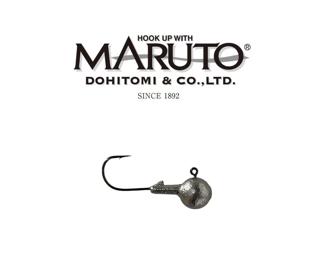 MARUTO Aberdeen Round Jighaken, Jigköpfe,Jigkopf,Jighaken, Jig Kopf,Bleikopf
