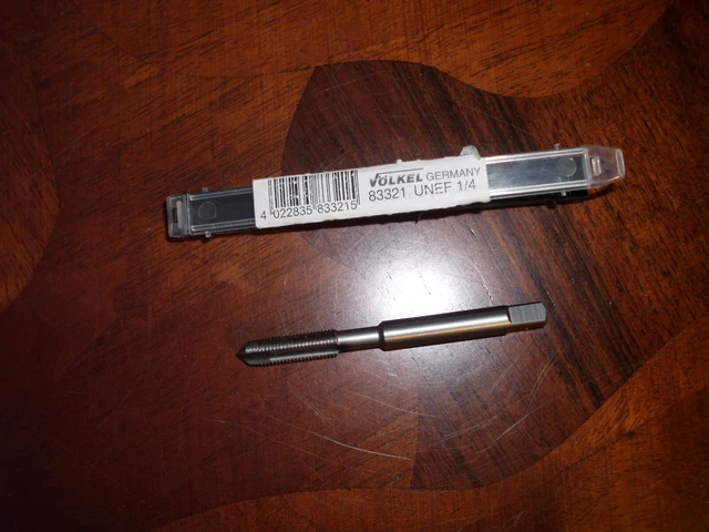 Trapano Filettato Per Macchina Baer Trapano Filettato Hss Hssva Tin 333671308125 - Foto 4