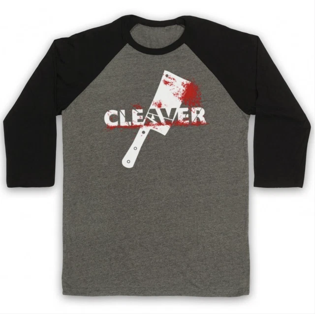 CLEAVER MOVIE UNOFFICIAL Sopranos Chris Mafia Film Logo 3/4 Sleeve
