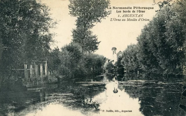 *16318 cpa Argentan - L'orne au Moulin d'orion