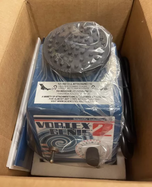 Vortex Genie 2 SI-0236 Vortex Mixer, Adjustable Speed 600- 3200 RPM, Qty 1