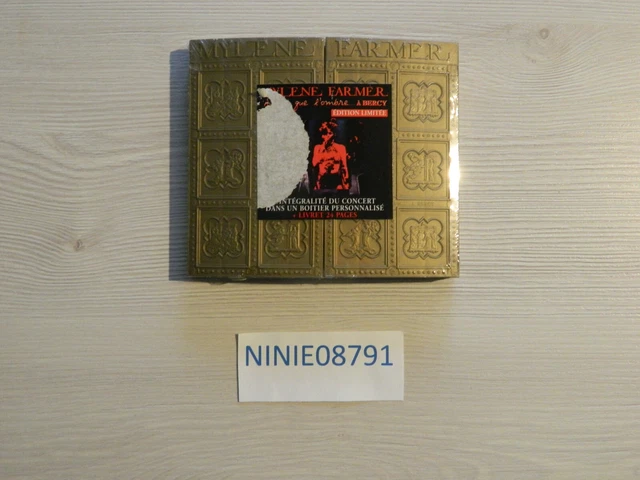 NEUF sous blister Edition Limitée CD MYLENE FARMER Avant que l'ombre BERCY rare