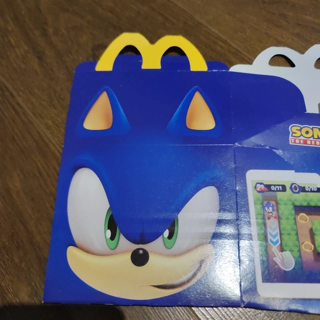 SONIC THE HEDGEHOG McDonald's Happy Meal Box 2024 £4.75 PicClick UK