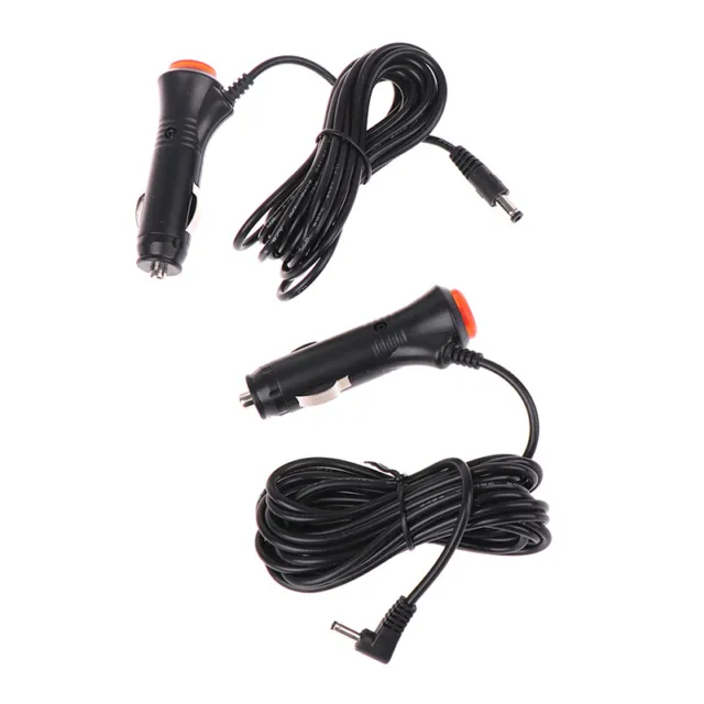 12V Car Lighter Plug to DC 3.5/5.5mm Power Cord cable Switch For auto GPS DVD GA