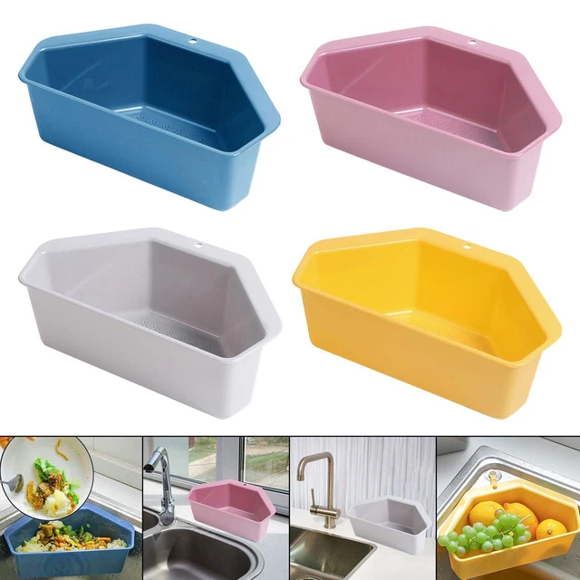 4 Filtri Per Scarico Lavello In Silicone Con Ventose – 2 Bianchi E 2 Grigi – Protezione Da Capelli E Detriti Per Cucina, Bagno E Doccia - 4