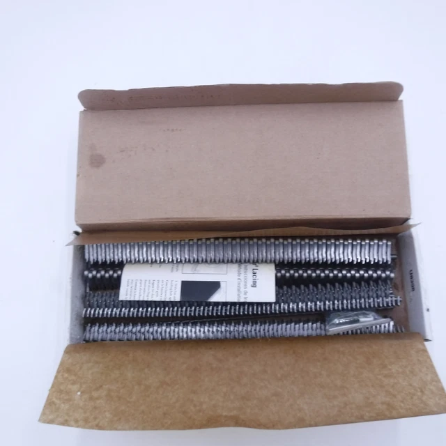 4 Sets Flexco 27-12 Alligator Belt Lacing W/ Pins, Clips Fits 7/32"-9/32" Belts