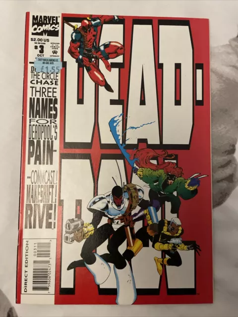 Deadpool By Marvel Comics Issue No #3 The Circle Chase Round 3