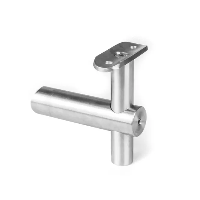 Soporte Pasamano Acero Inox V4A para Tubo Redondo Ø 42,4MM Pulido