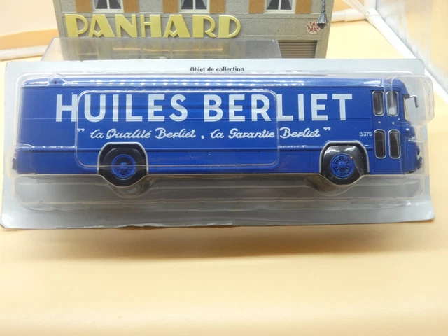 1/43 IXO HACHETTE Collection Camion Berliet Pmh 12 6X4 Porte-Malaxeur
