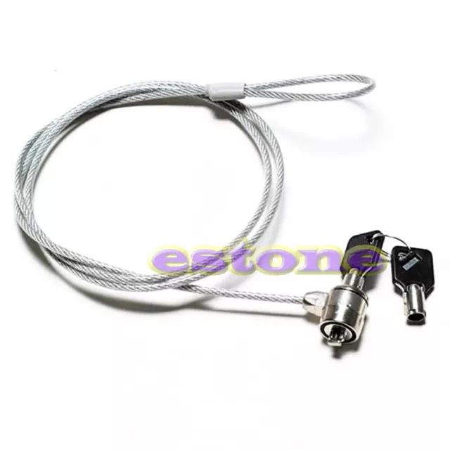 Notebook Laptop Computer Lock Security China Cable Chain With 2 Keys Newest