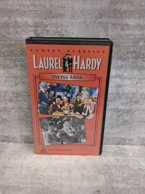 LAUREL & HARDY Laughing Gravy VHS Video Cassette Tape PAL PG 1934