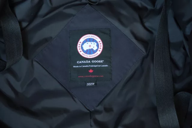 CANADA GOOSE ROSSCLAIR Parka Heritage Womens 2XS Navy down - AUTHENTIC ...