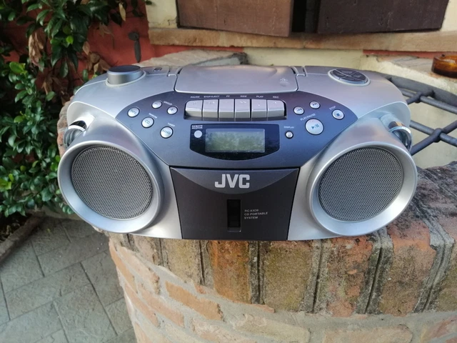 BOOMBOX GHETTOBLASTER JVC RC-555L vintage radio cassette rc 555 L EUR