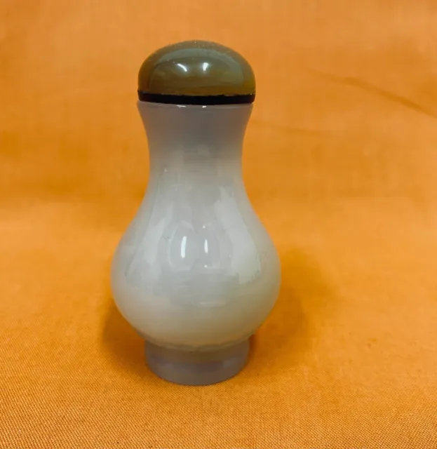 CHINESE CARVED AGATE Snuff Bottle $100.00 - PicClick