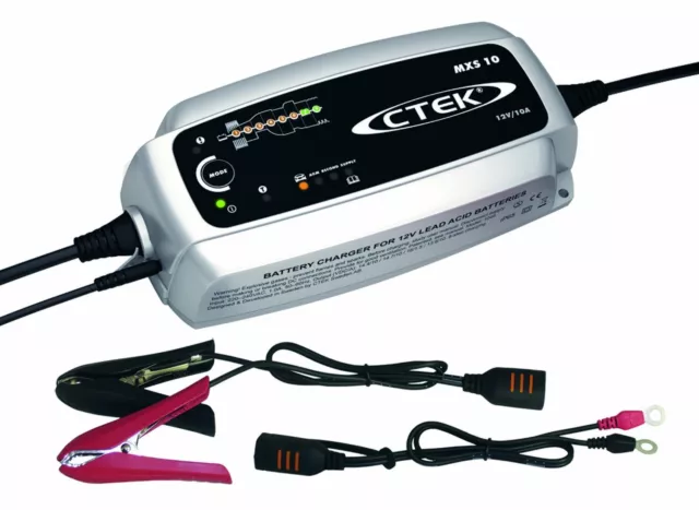 CTEK 56-708 MXS10 12V 10A Chargeur de batterie professionnel