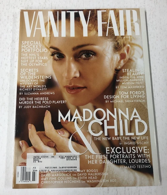 VANITY FAIR MARCH 1998 Tom Ford, Madonna & Child, Scarlett Johansson