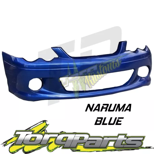 Front Bar Bumper Naruma Blue Ba Xr6 Xr8 Suit Ford Falcon Mk1 & 2 02-05 Xr Turbo