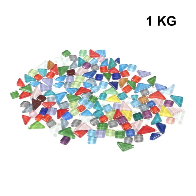 1000 G Mosaic Tiles Crafts Crystal Glass Tiles Ceramics Flash Child