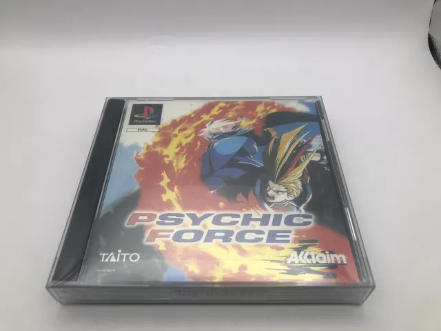 PSYCHIC FORCE SONY PlayStation PS1 Complete Acclaim Retro Pal