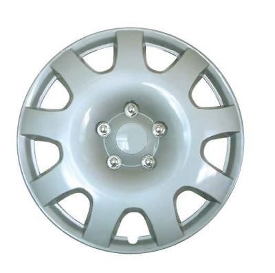 Set of 4 15" Silver Wheel Trims / Hub Caps fits Peugeot Partner 207 308 306 605 3