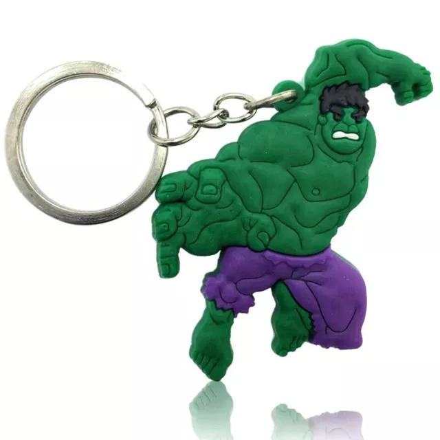 The Incredible Hulk Keychain - Bookbag Charm - Jacket Zipper Pull - Avengers